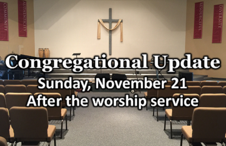 Congregational Update Meeting