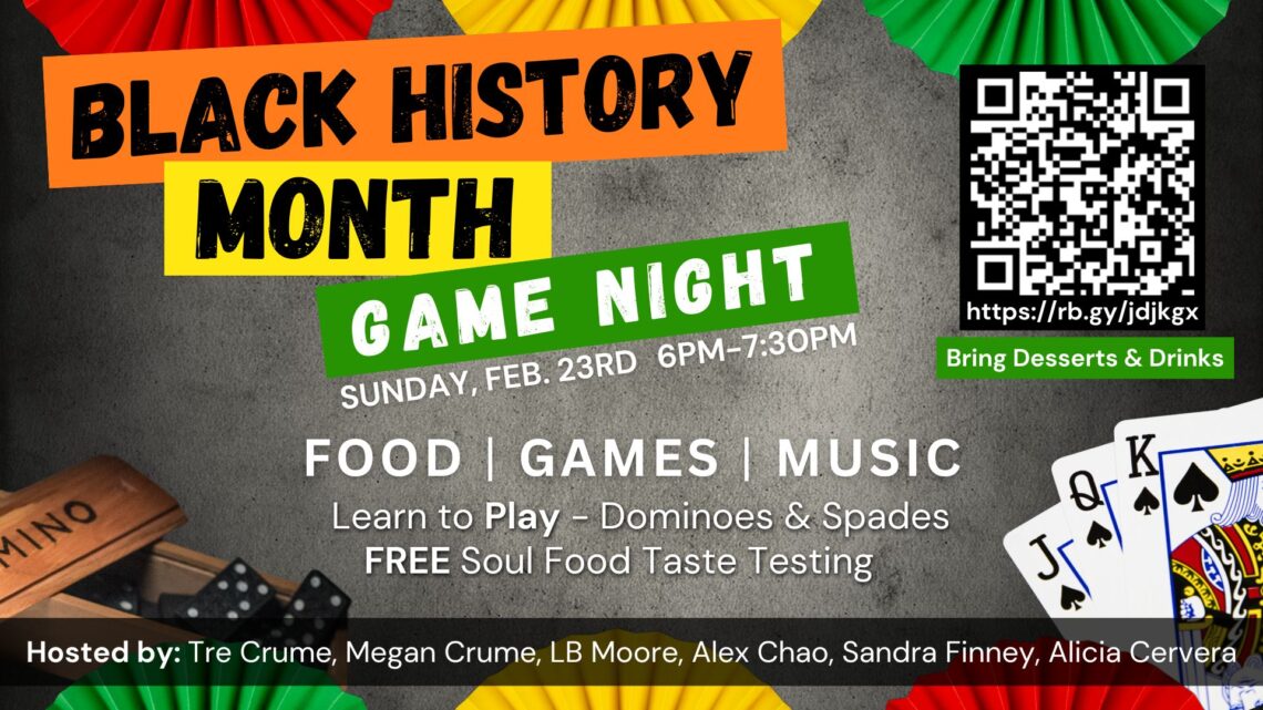 Black History Month Game Night