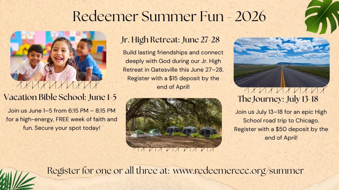 Redeemer Summer Fun