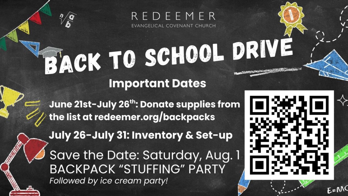 Back-to-School Drive