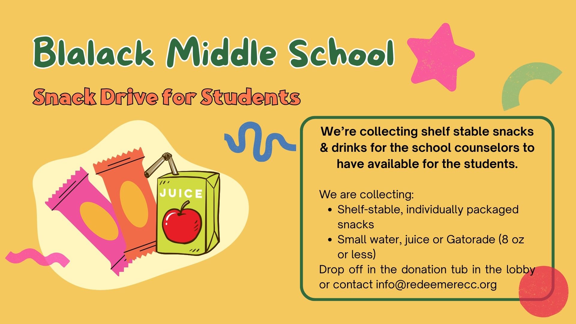 Snack for Students!